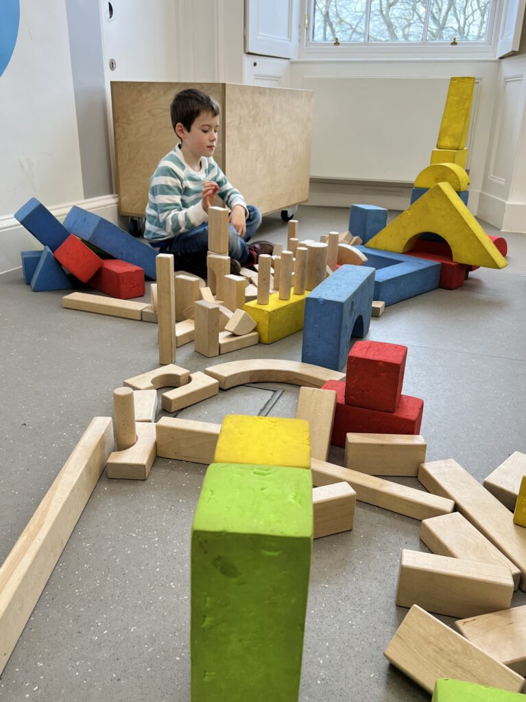Scottish Gallery of Modern Art family room building blocks