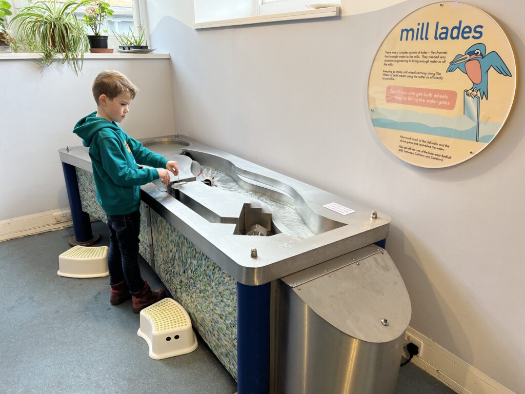 Water of Leith Visitor Centre interactive exhibition