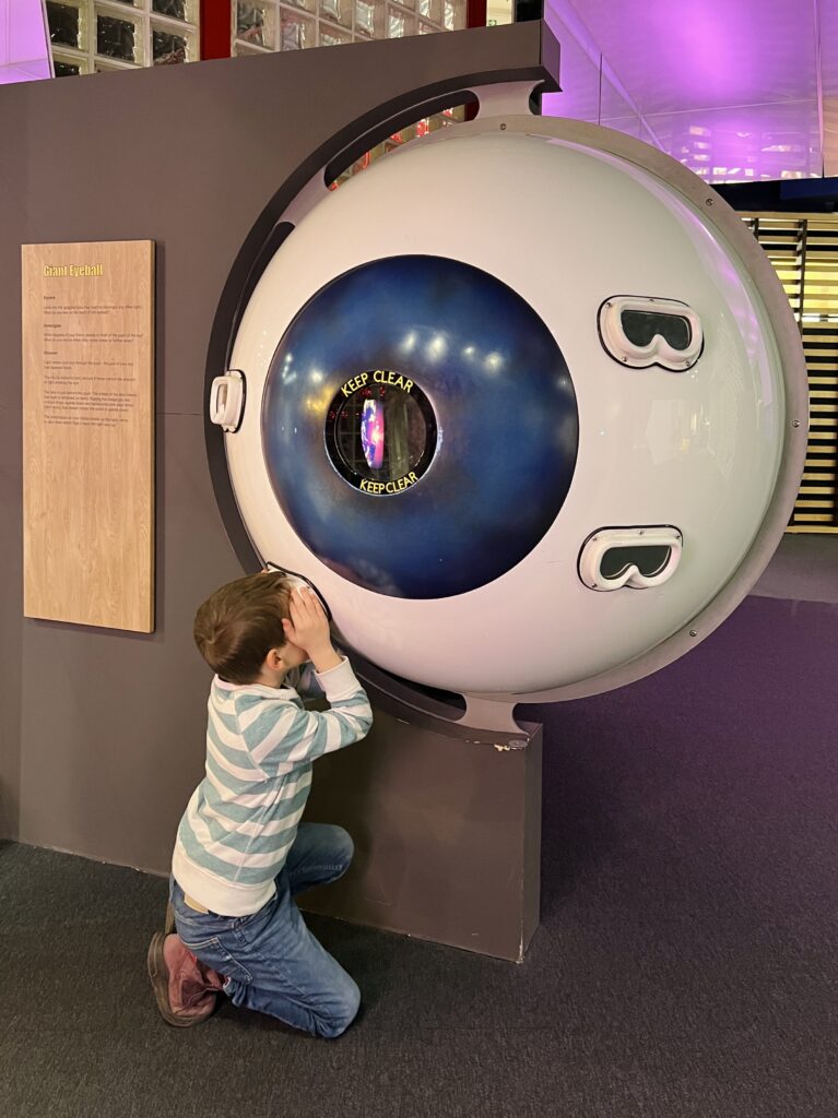 Dundee Science Centre Giant Eyeball