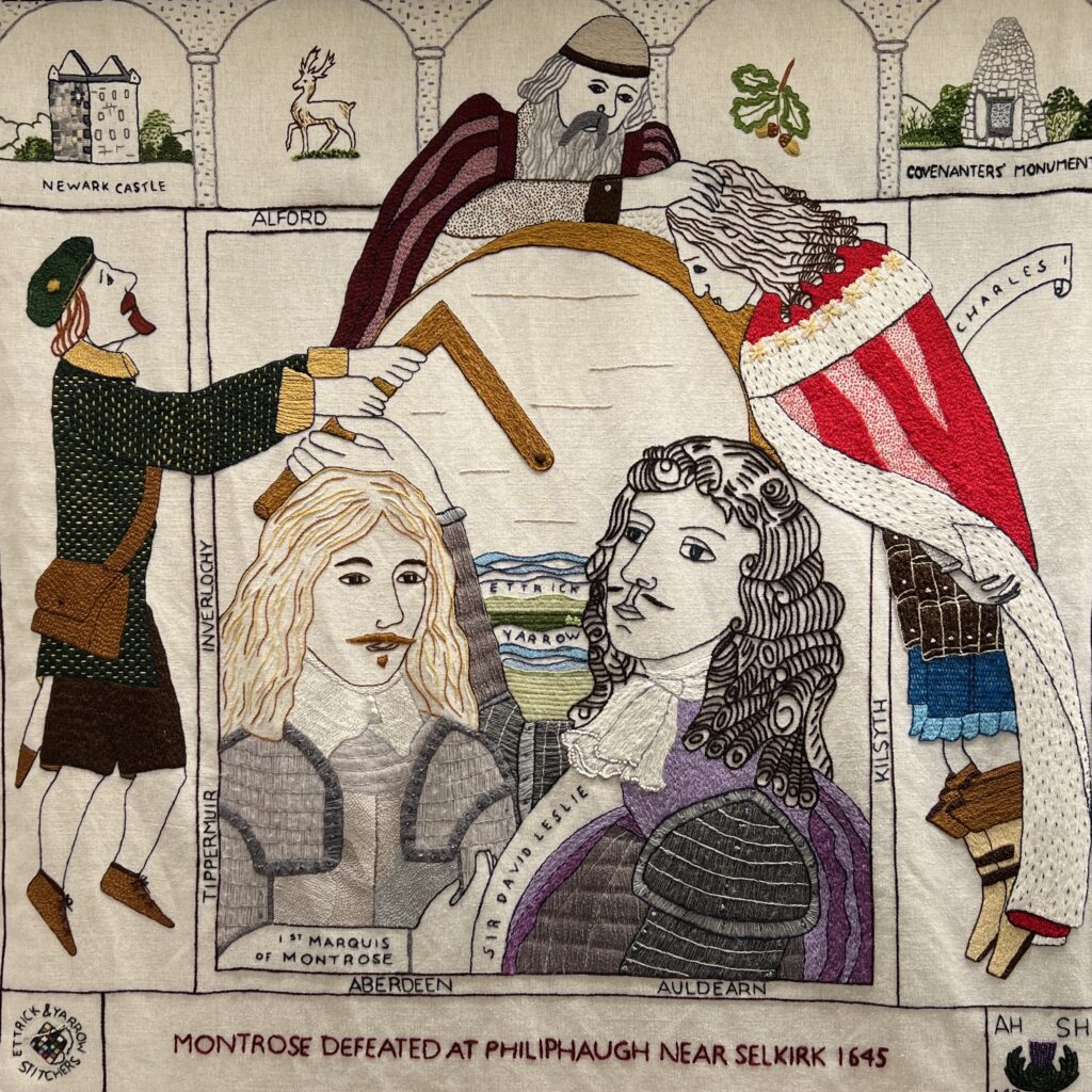 Great Tapestry of Scotland best moustache