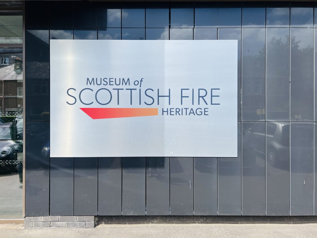 Museum of Scottish Fire Heritage entrance