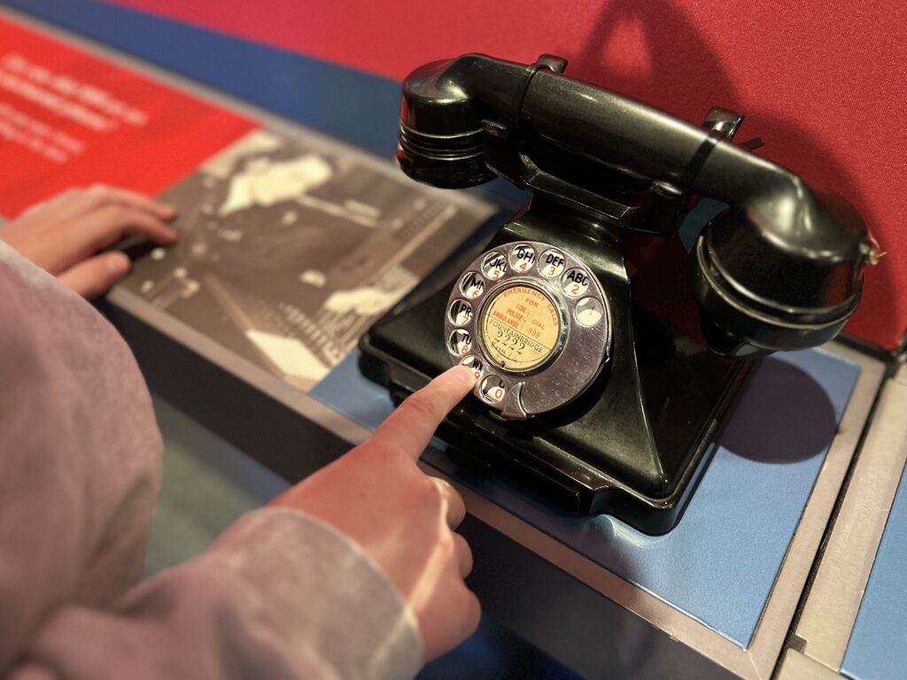 Museum of Fire Heritage rotary phone