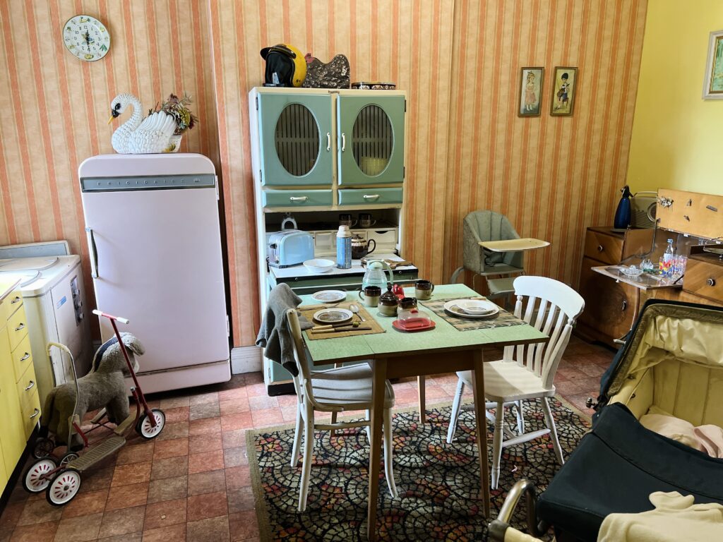 Summerlee Museum 1960s kitchen