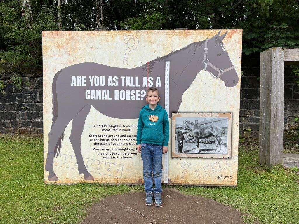 Summerlee Museum canal horse measurement