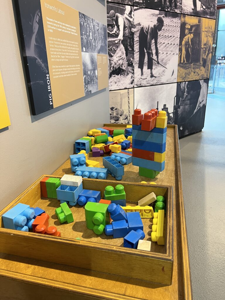Summerlee Museum Lego bricks
