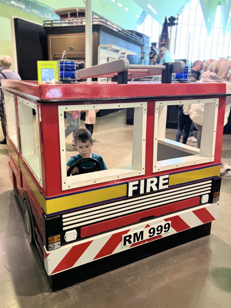 Riverside Museum Glasgow Fire Engine
