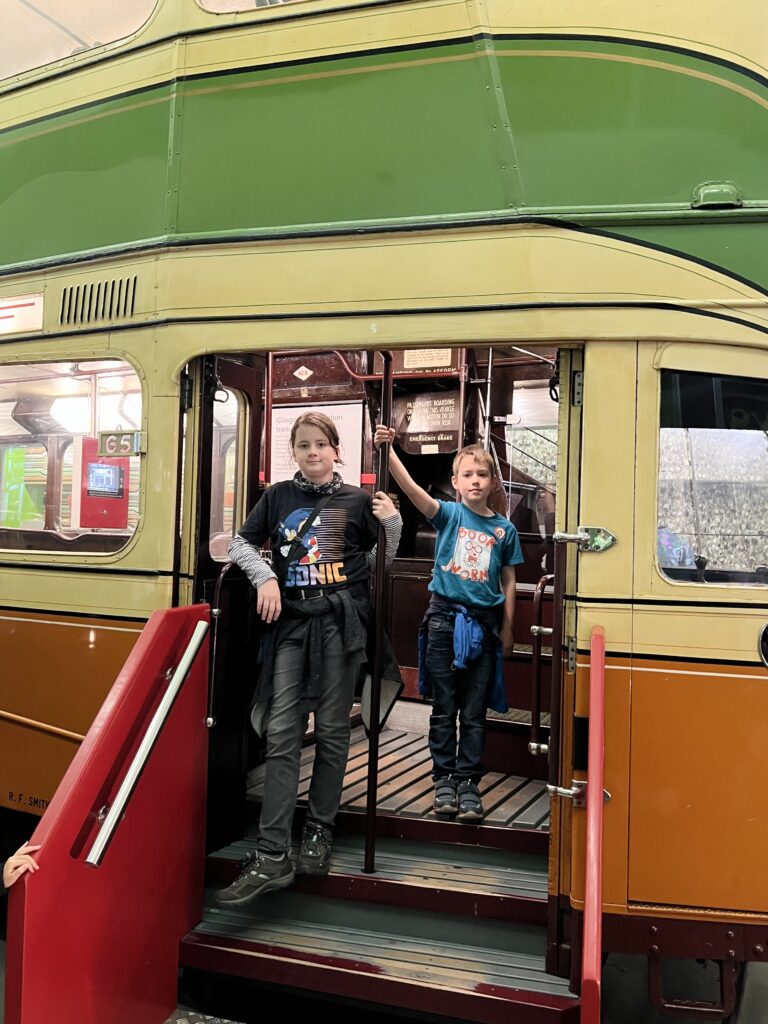 Riverside Museum Glasgow tram
