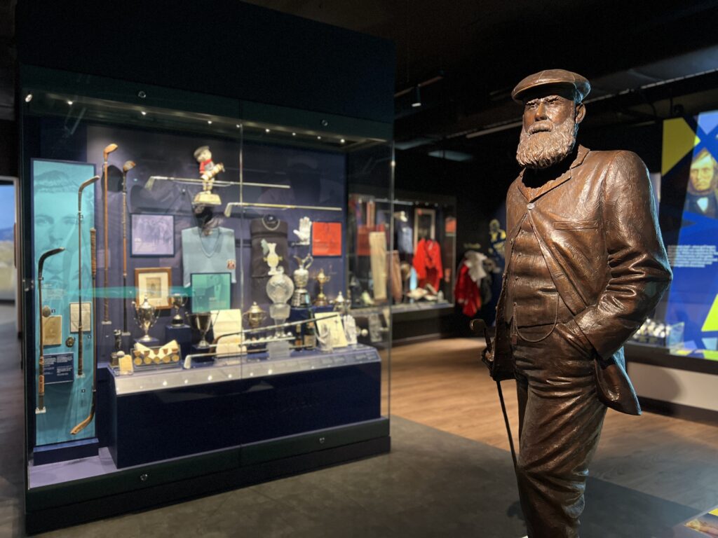 R&A World Golf Museum exhibit