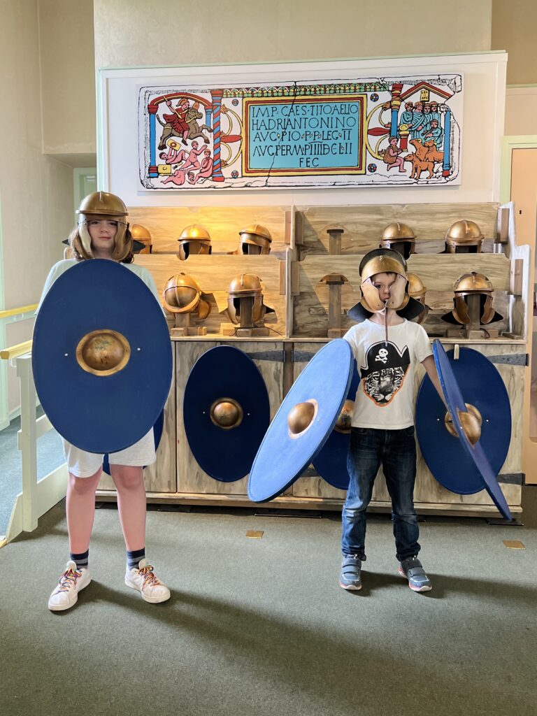 Callendar House Roman dress up