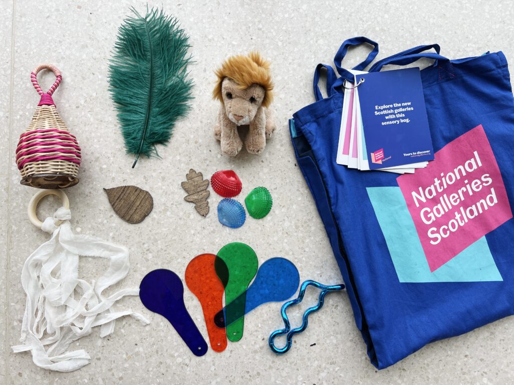 National Gallery of Scotland Sensory Bag