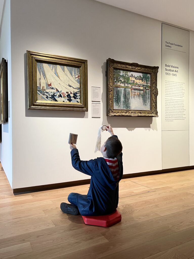 National Gallery of Scotland Sensory Bag Activity