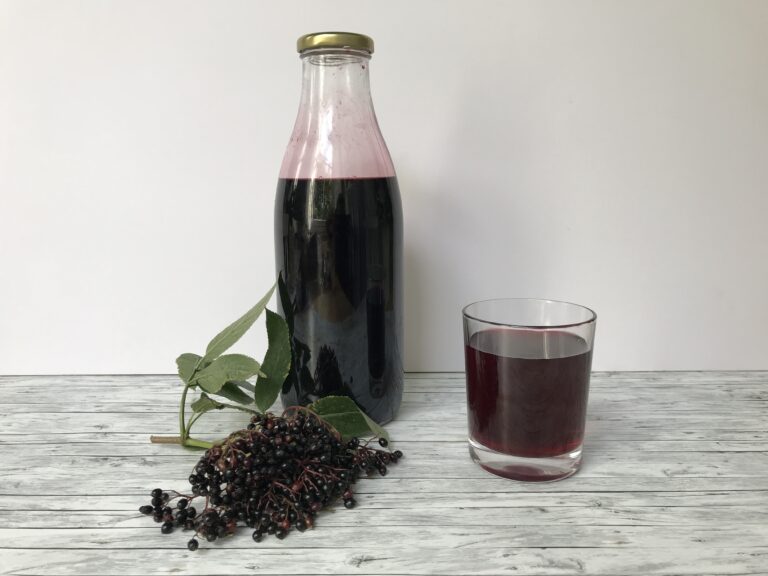 Home Made Elderberry Juice Recipe