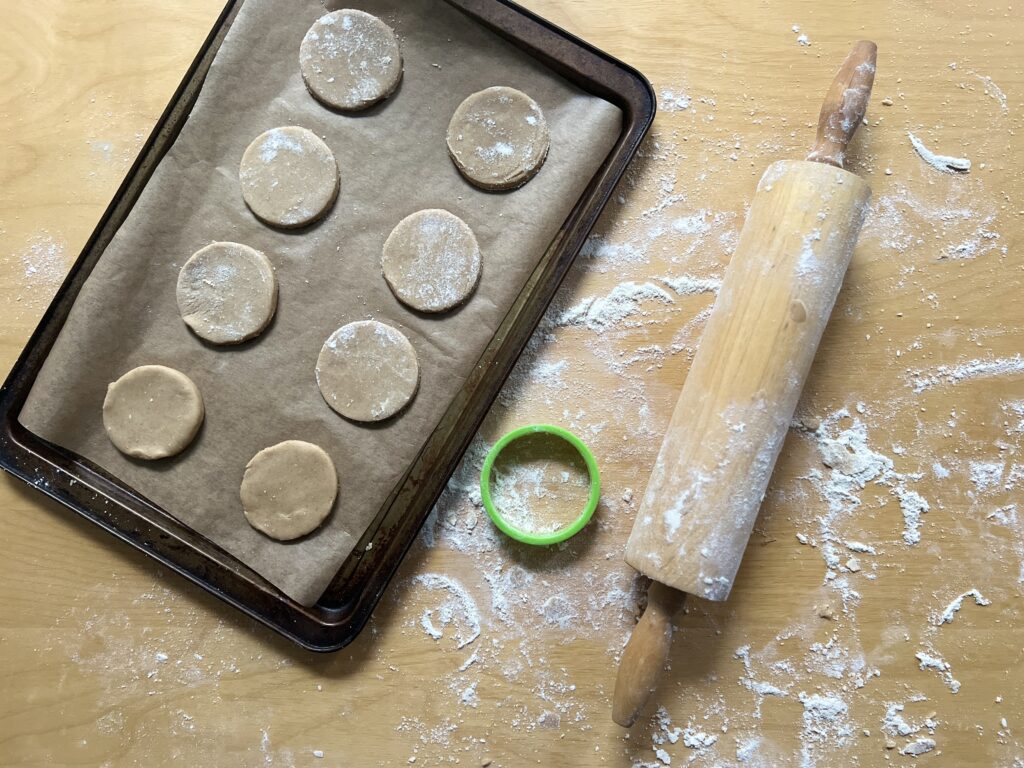 Halloween Pumpkin Spice Cookies