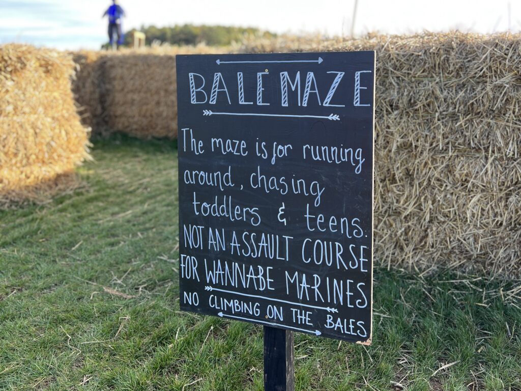 Kilduff Farm Hay Bale Maze