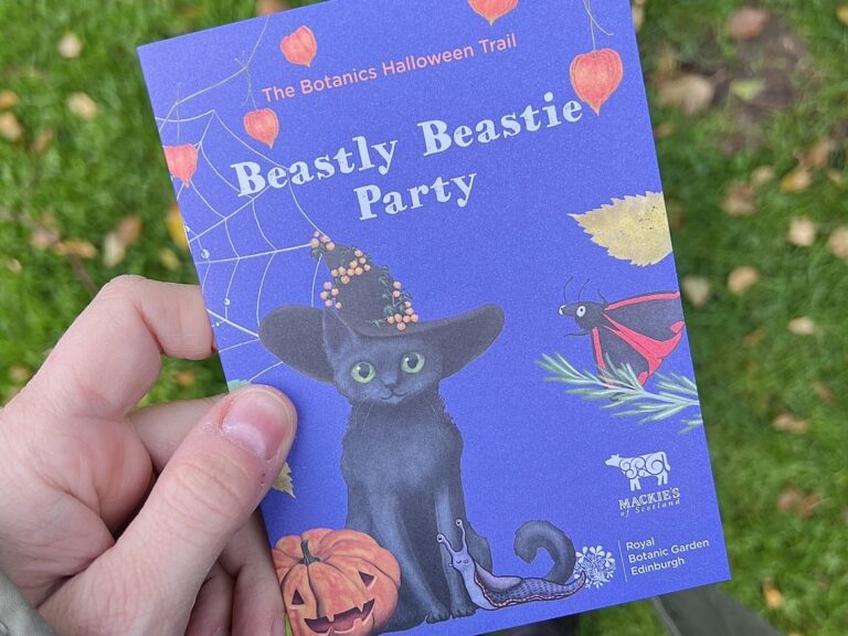 {Edinburgh} The Botanics Halloween Trail 2023
