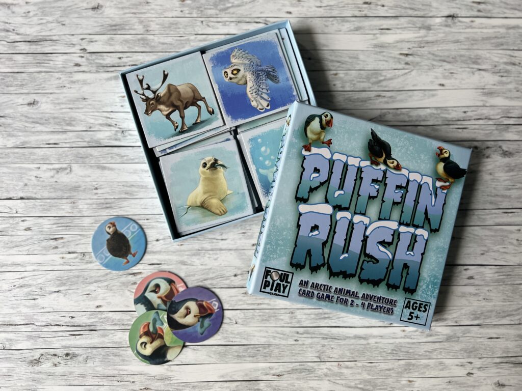 Puffin Rush Card Game Contents