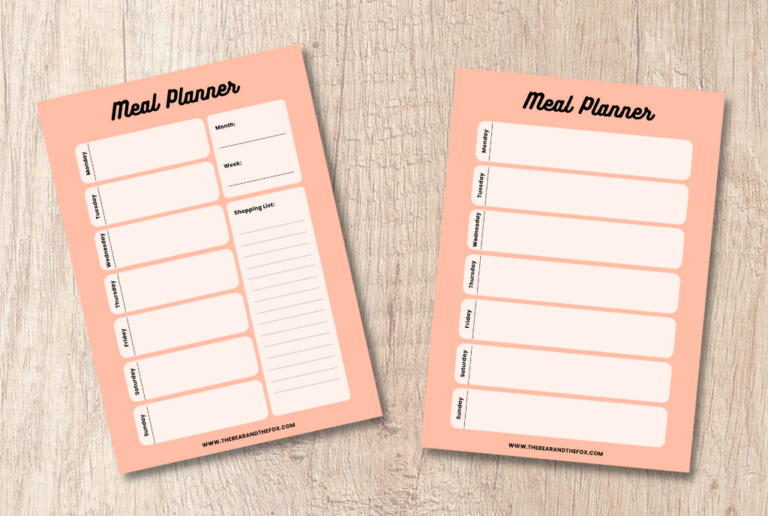 Meal Planning Tips