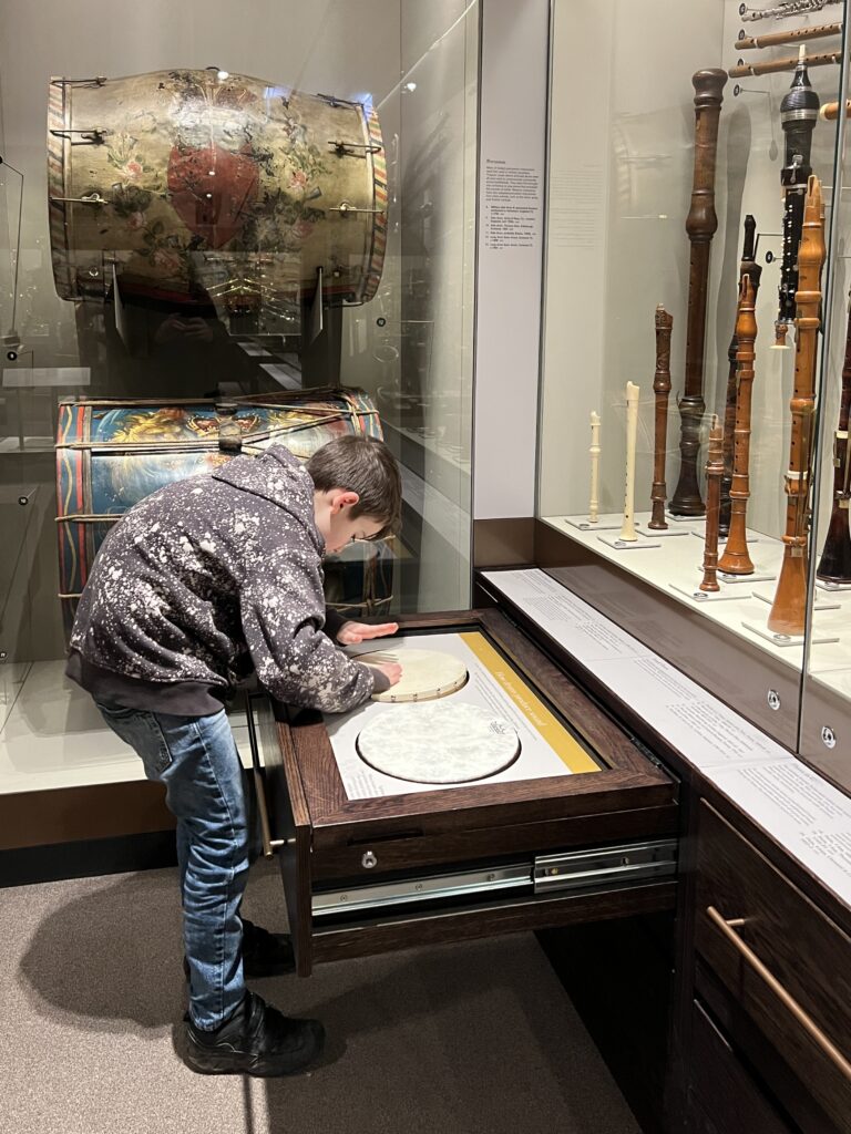 St Cecilias Hall Music Museum Discovery Drawer