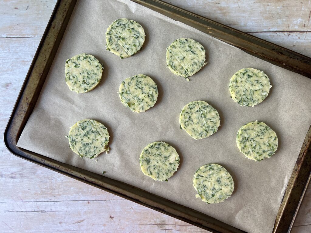 Wold Garlic and Cheddar Bicuits