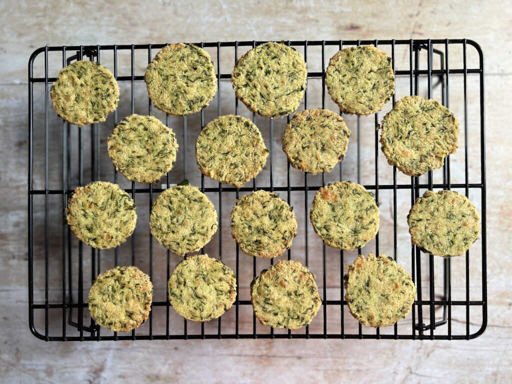 Wold Garlic and Cheddar Bicuits