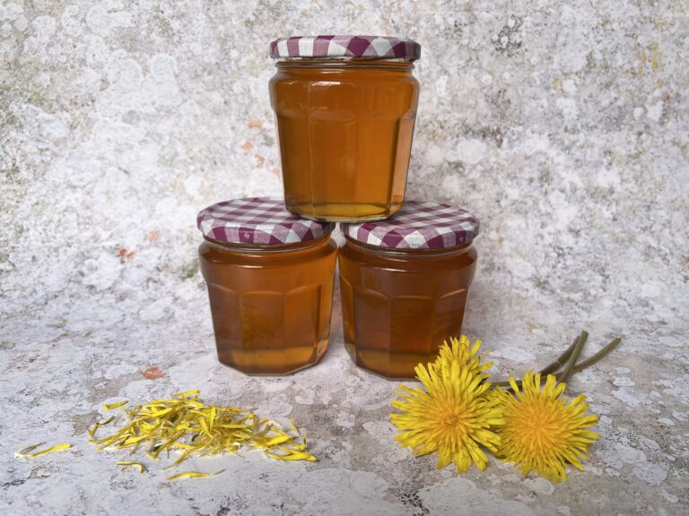 Dandelion Cordial or ‘Honey’