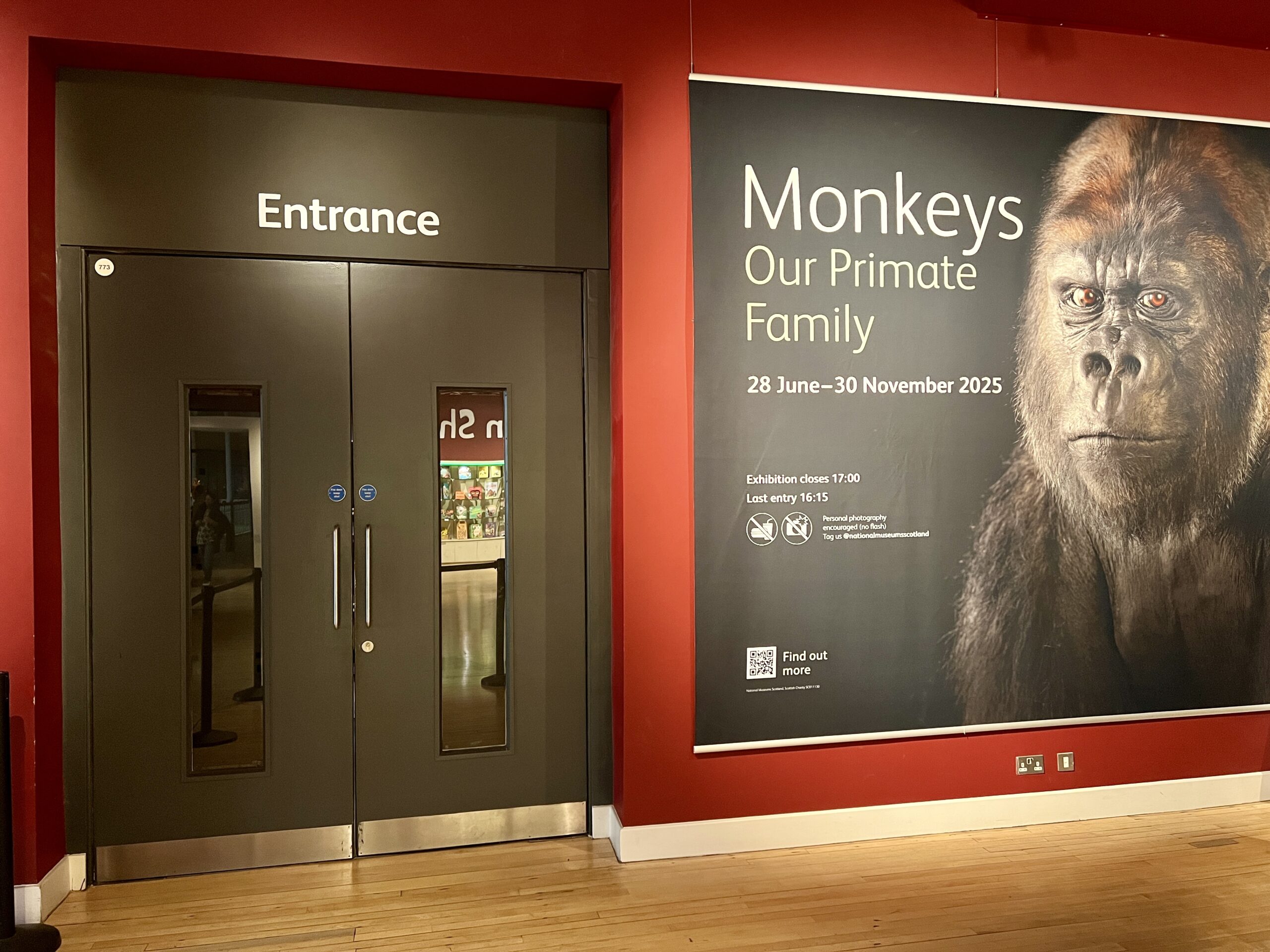 Monkeys Our Primate Family entrance